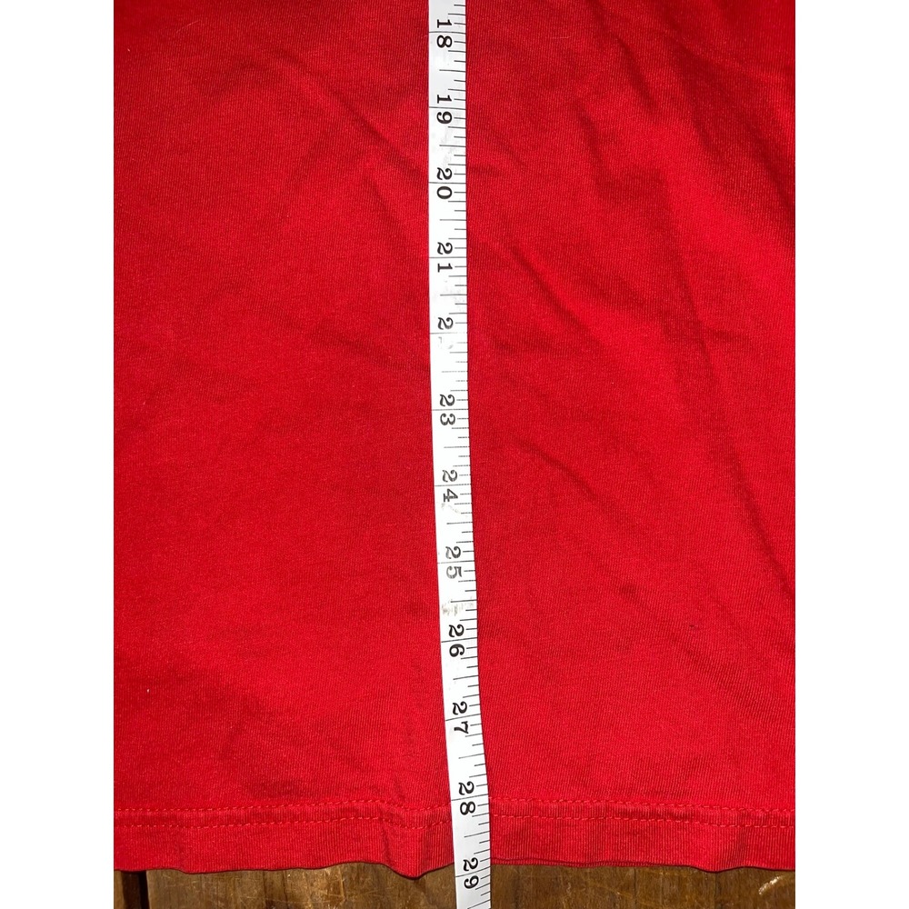Polo Sport Ralph Lauren Mens Red Graphic T-Shirt XL American Flag Logo Cotton - Picture 5 of 6